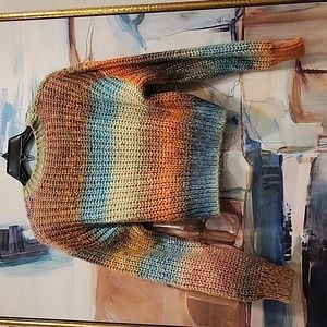Urban Outfitters Orange Ombre Sweater